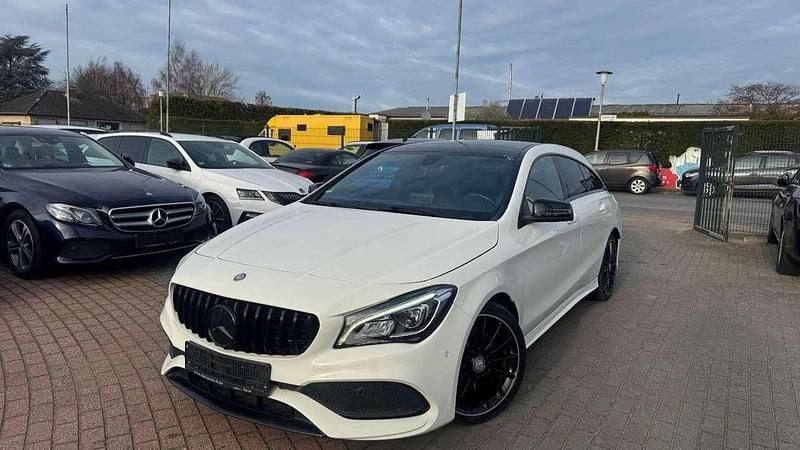 Gebraucht Mercedes CLA220 AMG line 177 PS (130 kW) 2017 Weiß Limousine