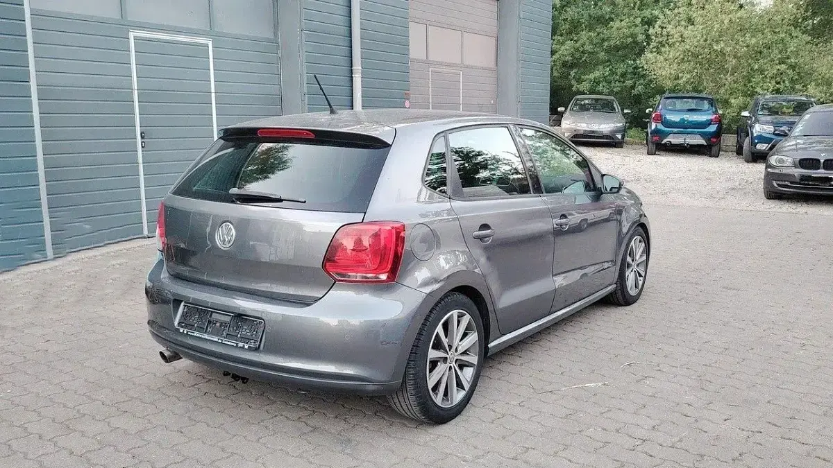 Brugt VW Polo Highline 90 HK (66 kW) 2010 Grå Hatchback
