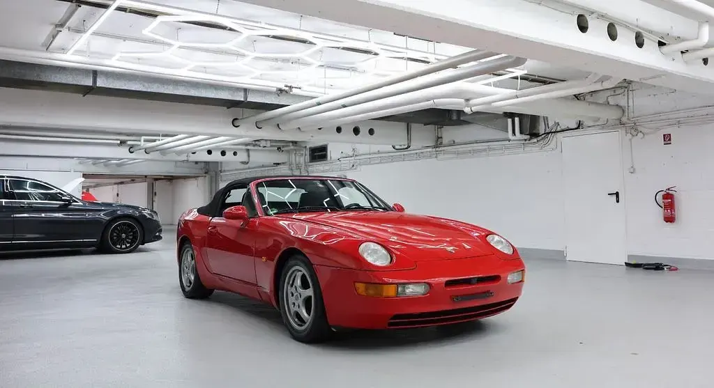 Gebraucht Porsche 968 Cabriolet 239 PS (175 kW) 1992 Rot Cabrio