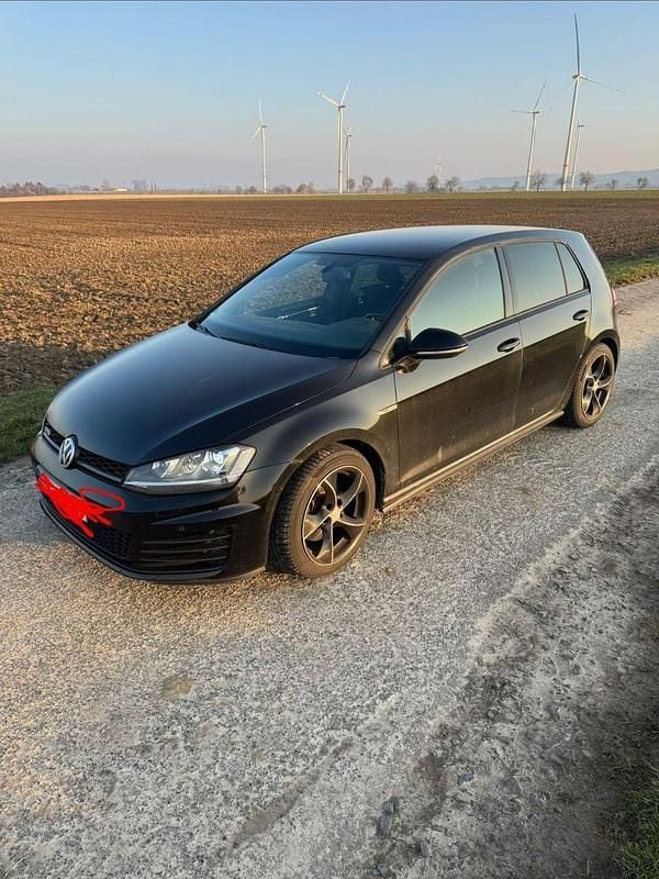 Gebraucht VW Golf VII GTD 184 PS (135 kW) 2015 Schwarz Limousine