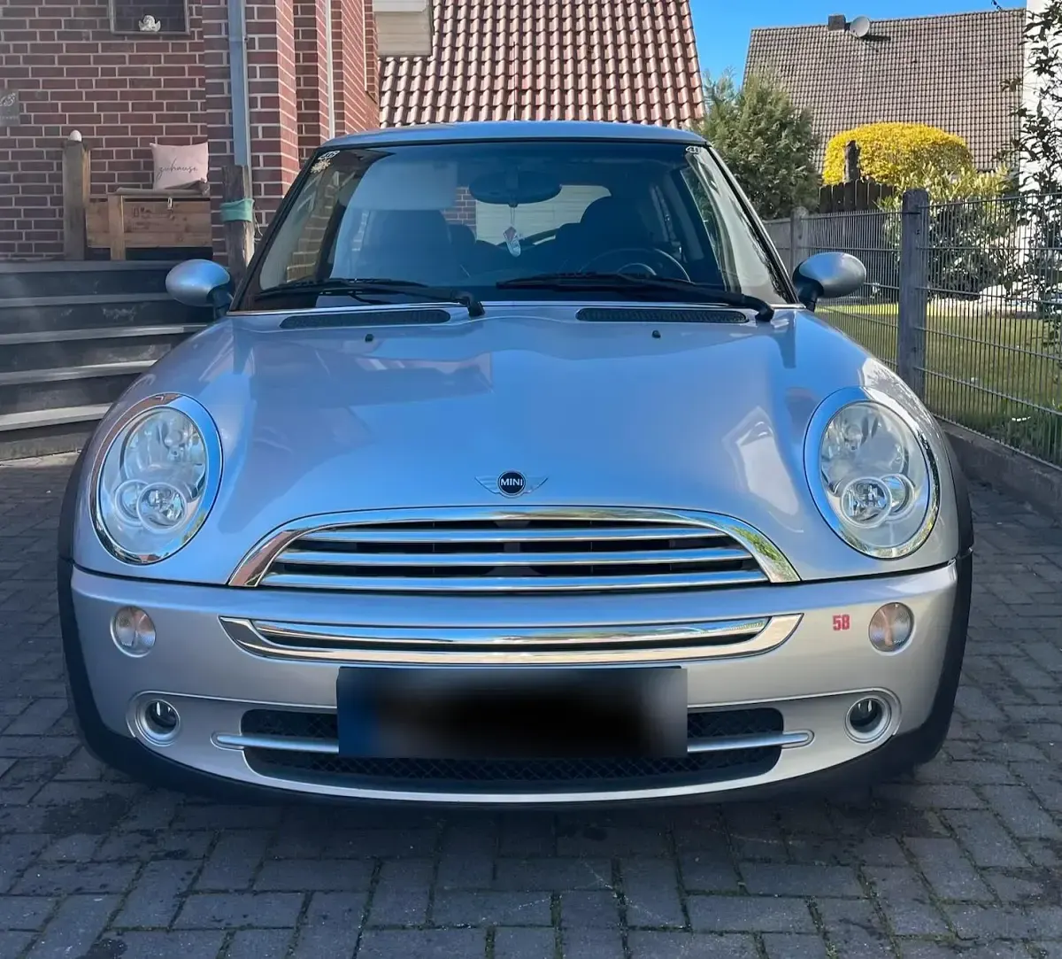 Usata Mini Cooper 116 CV (85 kW) 2004 Grigio Utilitaria