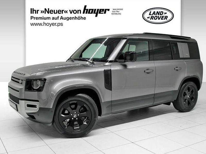 Grau Gebraucht 2021 Land Rover Defender Black Edition SUV | 59.830 € (Teuer) - Bild 1/4