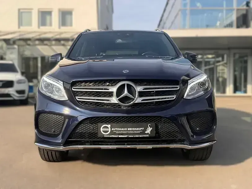Gebraucht Mercedes GLE250 AMG line 204 PS (150 kW) 2017 Blau SUV