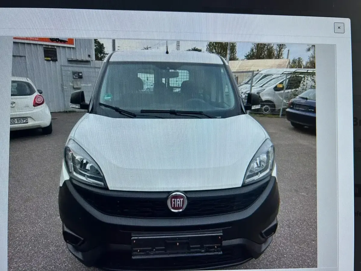 Usata Fiat Doblò 95 CV (69 kW) 2019 Bianco Monovolume