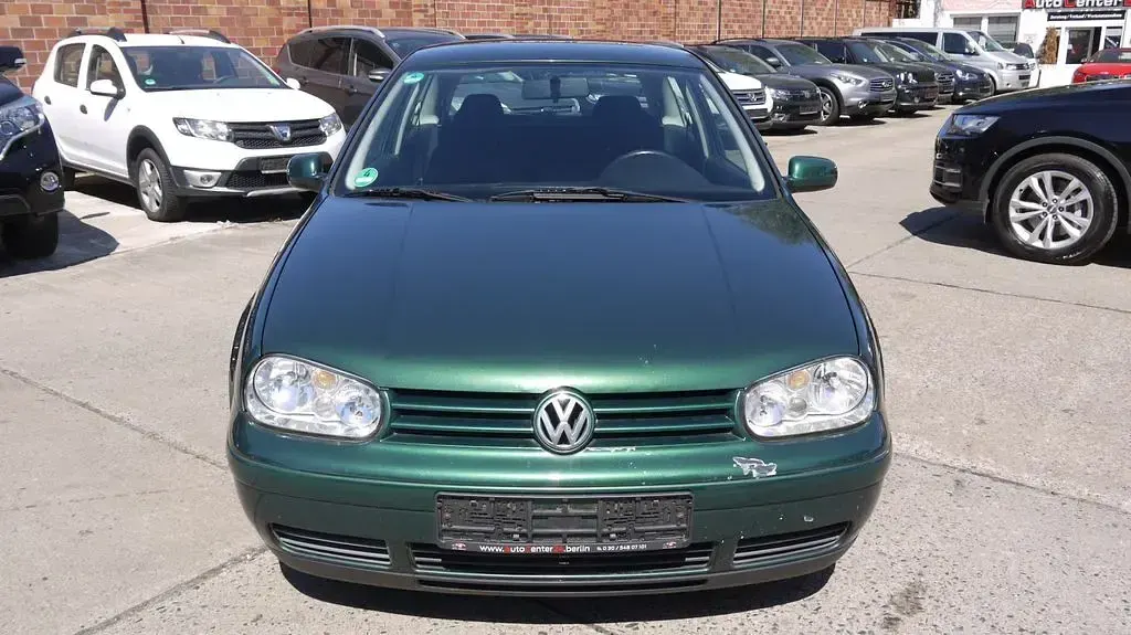 Gebraucht VW Golf III Highline 102 PS (75 kW) 1999 British racing green Limousine