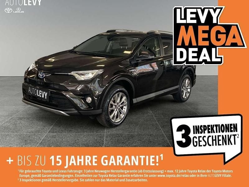 Ristrettobraun metallic Gebraucht 2017 Toyota RAV4 Hybrid Plus SUV | 21.490 € (Fairer Preis) - Bild 1/4