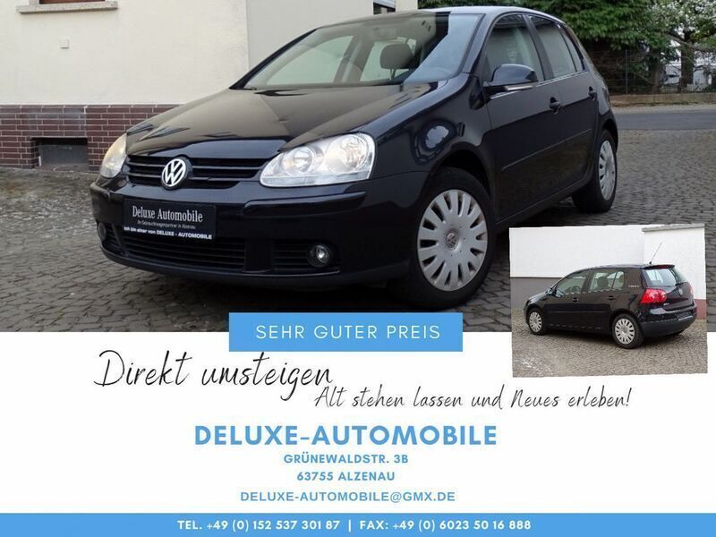 Schwarz Gebraucht 2007 VW Golf V Limousine | 3.950 € (Fairer Preis) - Bild 1/3