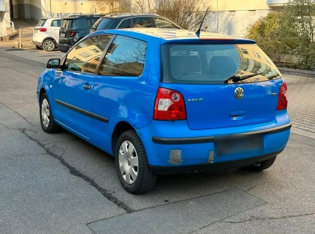 Gebraucht VW Polo 101 PS (74 kW) 2003 Blau Kleinwagen