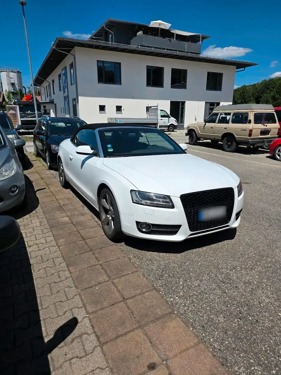 Gebraucht Audi A5 Cabriolet Ambiente 211 PS (155 kW) 2008 Weiß Cabrio