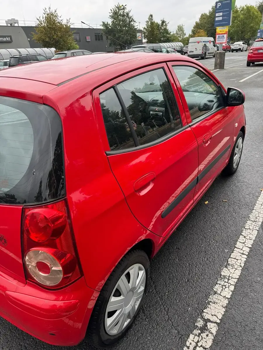 Gebraucht Kia Picanto 65 PS (47 kW) 2009 Rot Kleinwagen
