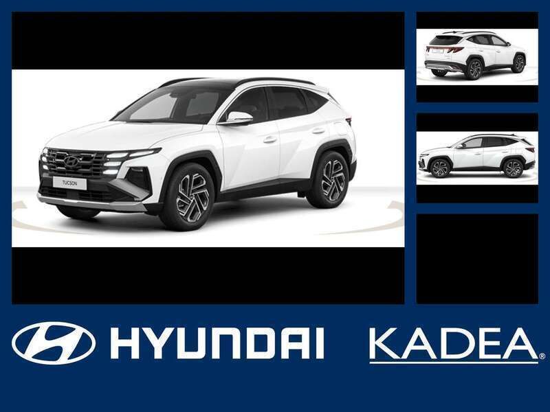 Atlas white / sol Neu 2025 Hyundai Tucson Trend SUV | 37.540 € (Fairer Preis) - Bild 1/4