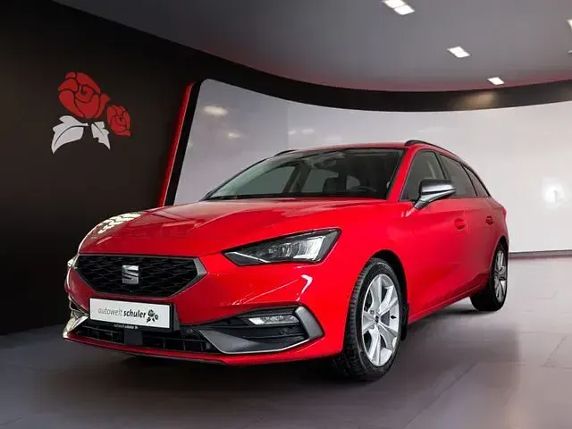 Używany Seat Leon FR 150 KM (110 kW) 2020 Czerwony Kombi