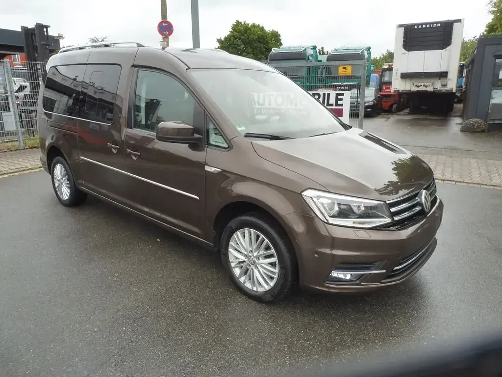 Brugt VW Caddy Maxi 150 HK (110 kW) 2018 Brun MPV