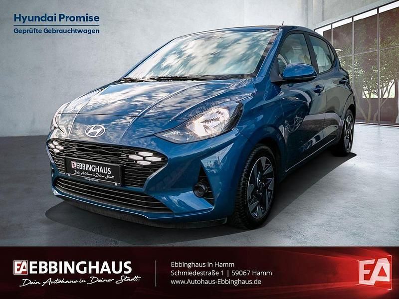 Blau Gebraucht 2025 Hyundai i10 Trend Kleinwagen | 18.690 € (Fairer Preis) - Bild 1/4