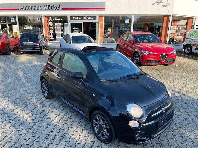 Schwarz Gebraucht 2015 Fiat 500C S Cabrio | 6.990 € (Guter Preis) - Bild 1/4