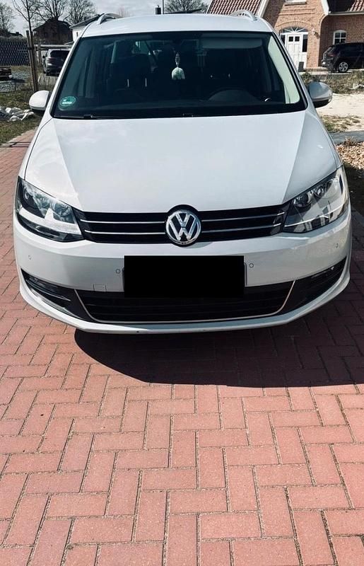 Gebraucht VW Sharan 150 PS (110 kW) 2019 Weiß Van / Kleinbus