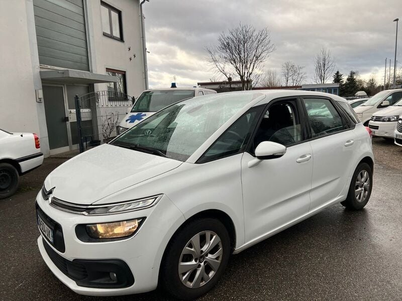 Lack weiss banquise/flach stan Gebraucht 2017 Citroën C4 Picasso Van / Kleinbus | 6.000 € (Fairer Preis) - Bild 1/4