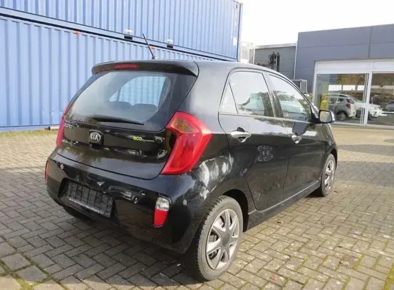 Gebraucht Kia Picanto Spirit 86 PS (63 kW) 2012 Schwarz Kleinwagen
