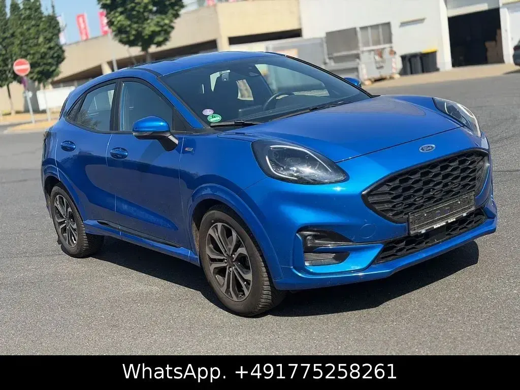 Gebraucht Ford Puma ST-Line 125 PS (91 kW) 2022 Blau SUV