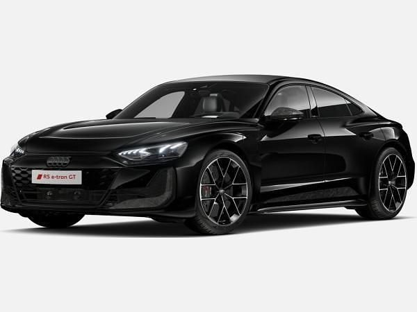 Schwarz (mythosschwarz metallic) Gebraucht 2025 Audi RS e-tron GT Performance Limousine | 139.000 € (Superpreis) - Bild 1/4