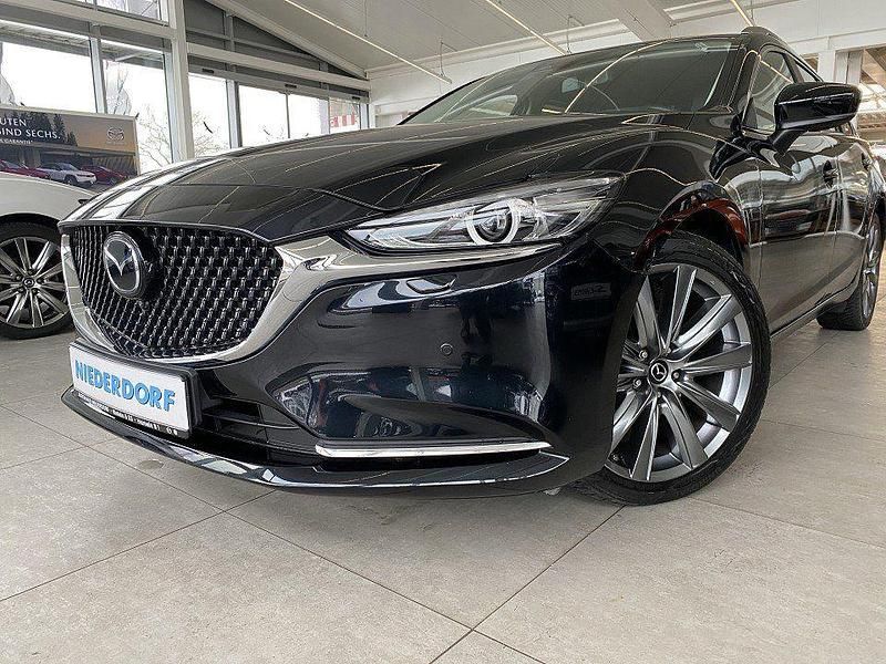 Gebraucht Mazda 6 Ad'Vantage 165 PS (121 kW) 2022 Onyxschwarz Kombi