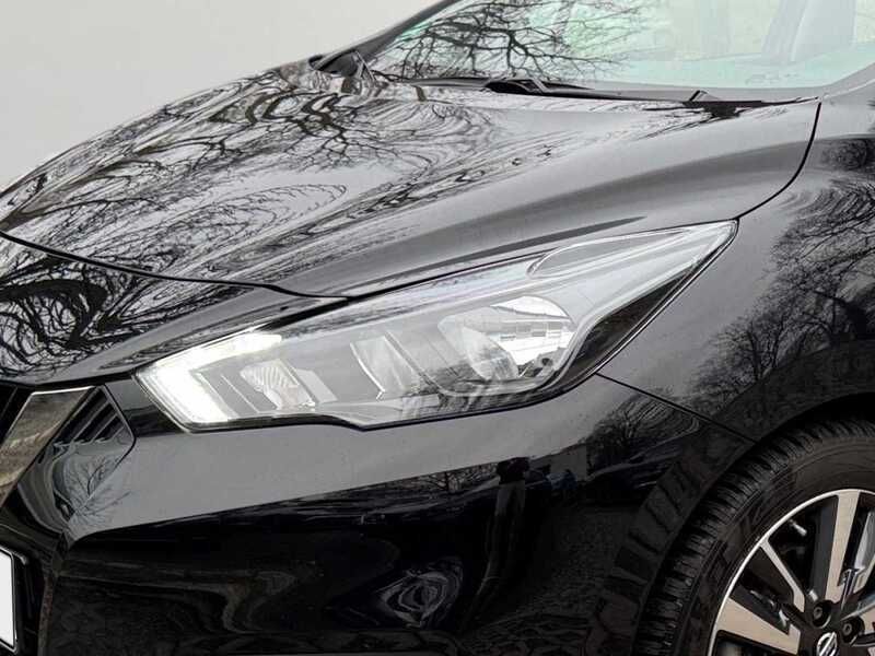Black noir etoile Gebraucht 2021 Nissan Micra Acenta Kleinwagen | 14.990 € (Etwas zu teuer) - Bild 1/4