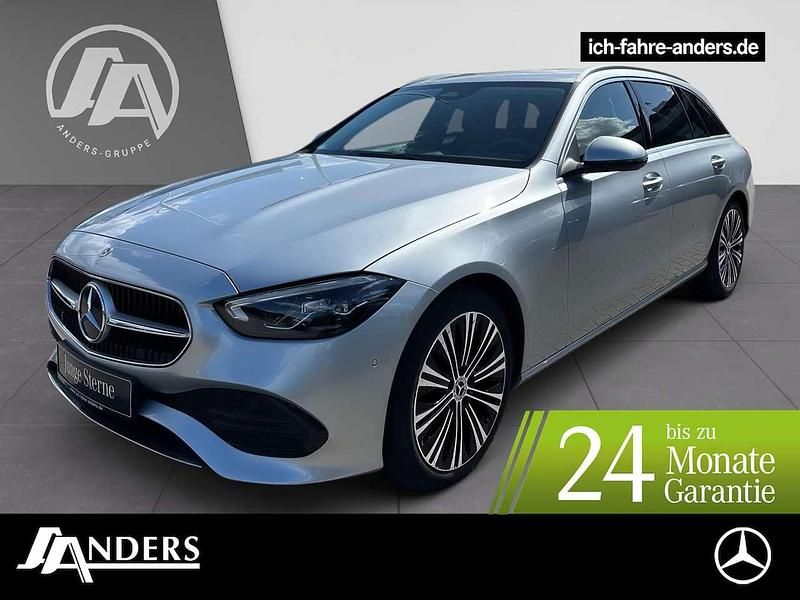 Hightech silber Gebraucht 2023 Mercedes C220 Avantgarde Kombi | 34.564 € (Guter Preis) - Bild 1/3