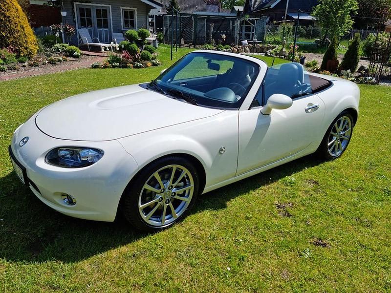Gebraucht Mazda MX5 Emotion 126 PS (92 kW) 2008 Weiß Cabrio