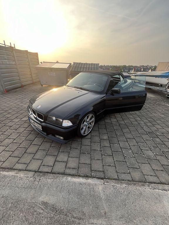 Schwarz Gebraucht 1996 BMW 328 Cabriolet Cabrio | 8.500 € (Superpreis) - Bild 1/4