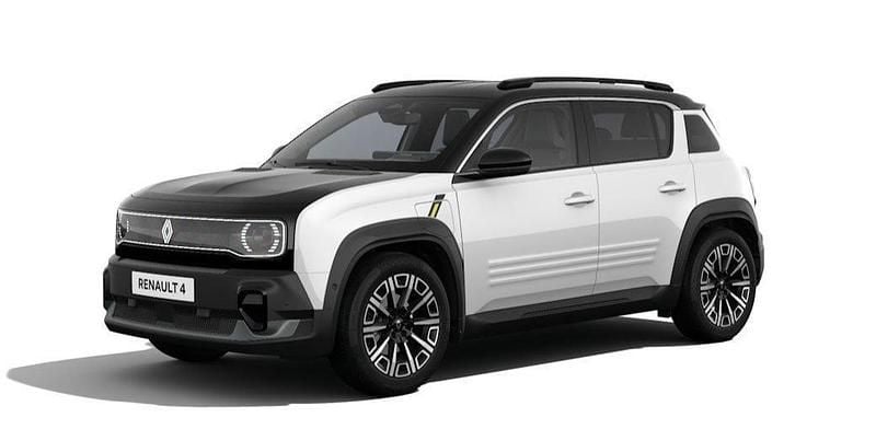 Arktisweiß+blackpearlschwarz Gebraucht 2025 Renault 4 E-Tech Iconic SUV | 33.579 € (Superpreis) - Bild 1/4