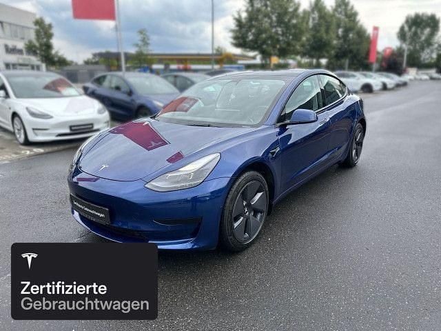 Blau Gebraucht 2021 Tesla Model 3 Limousine | 27.000 € (Fairer Preis) - Bild 1/4