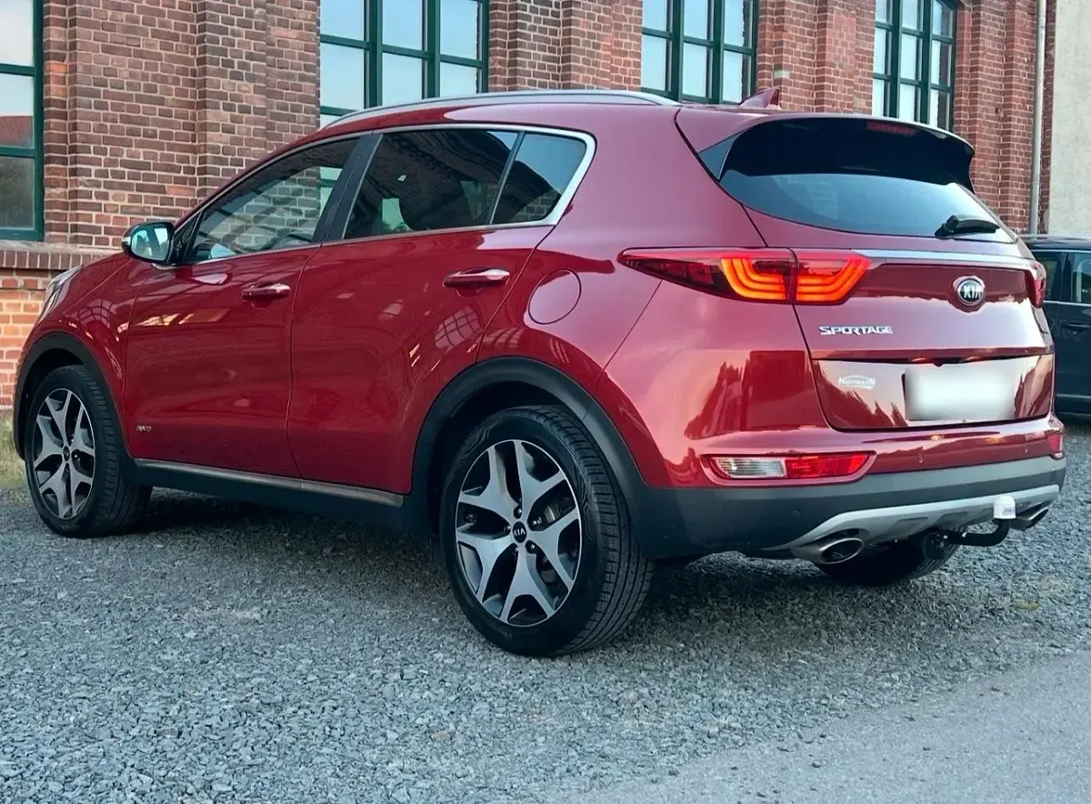Gebraucht Kia Sportage GT-Line 177 PS (130 kW) 2017 Rot SUV