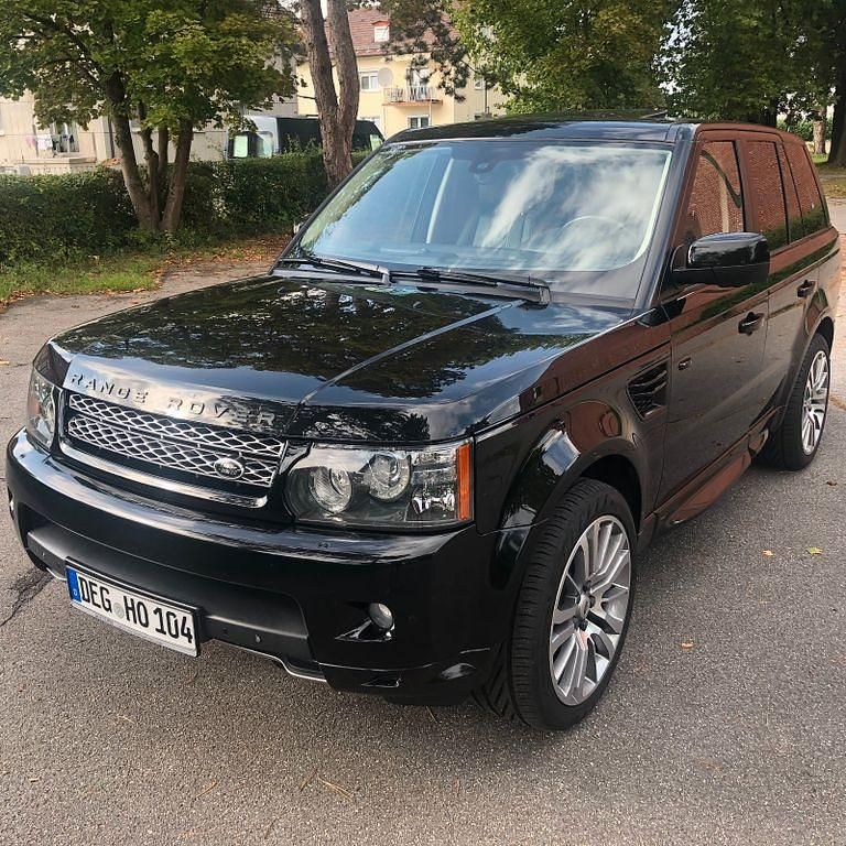 Schwarz Gebraucht 2011 Land Rover Range Rover Sport SUV | 17.900 € (Teuer) - Bild 1/4