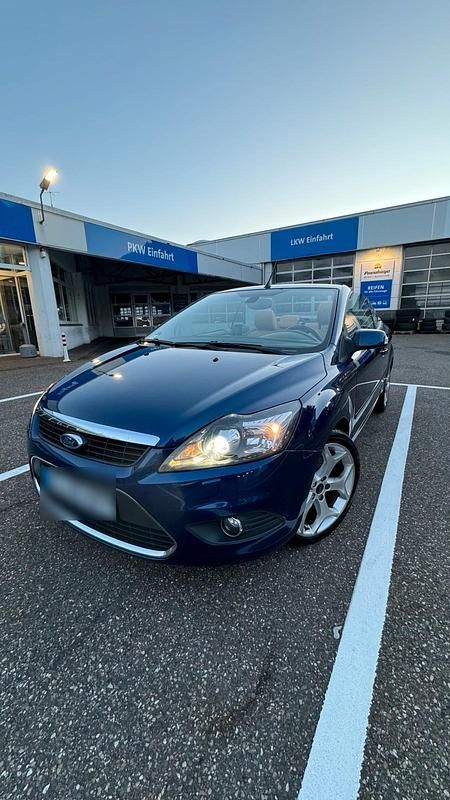 Gebraucht Ford Focus Cabriolet 136 PS (100 kW) 2009 Blau Cabrio