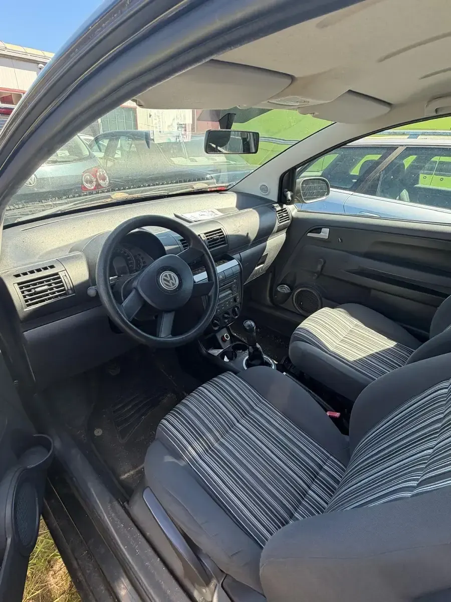 Gebraucht VW Fox 55 PS (40 kW) 2006 Schwarz Kleinwagen