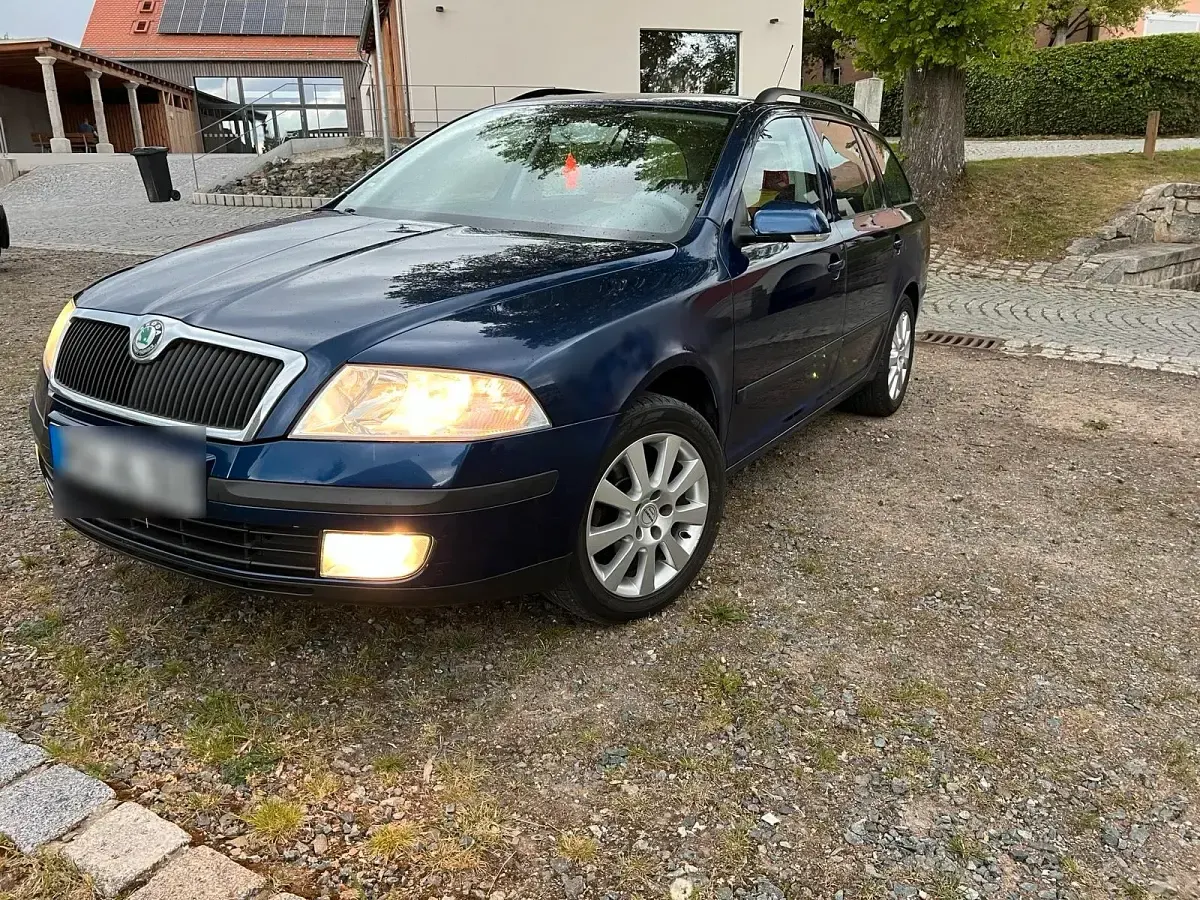 Używany Skoda Octavia 115 KM (84 kW) 2008 Niebieski Kombi