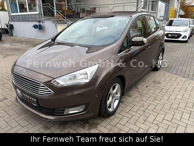 Braun Gebraucht 2015 Ford C-MAX Titanium Van / Kleinbus | 8.999 € (Fairer Preis) - Bild 1/4