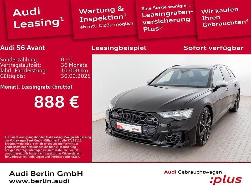 Schwarz Gebraucht 2024 Audi S6 Sport Kombi | 81.900 € - Bild 1/3