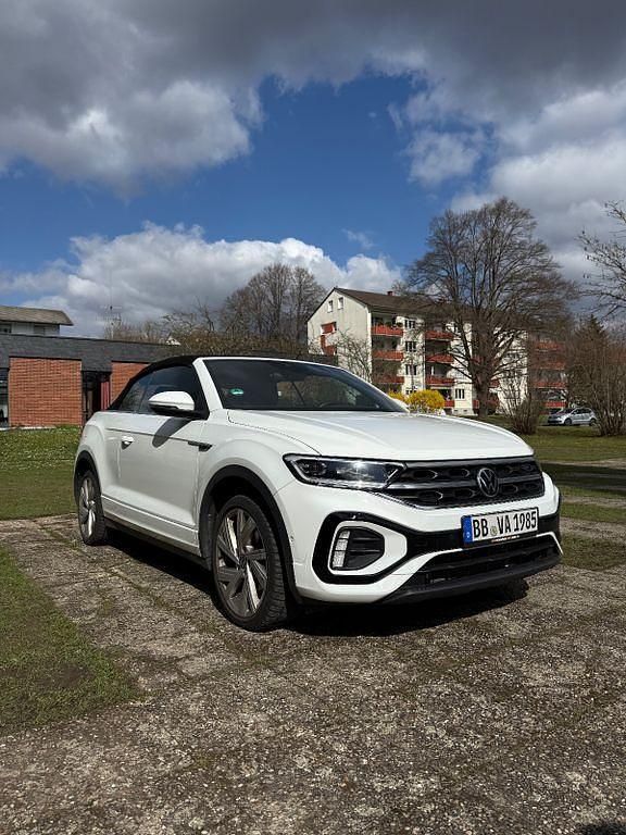 Gebraucht VW T-Roc Cabriolet 150 PS (110 kW) 2022 Weiß Cabrio