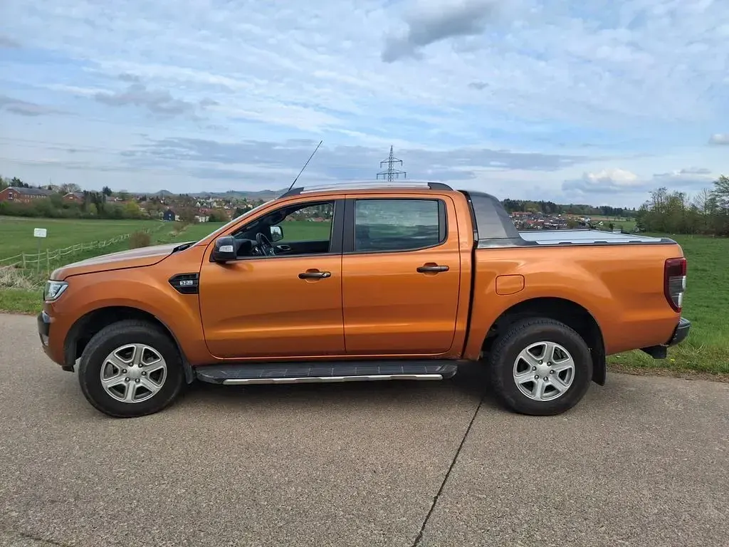 Usata Ford Ranger 200 CV (147 kW) 2017 Arancione Pick-up
