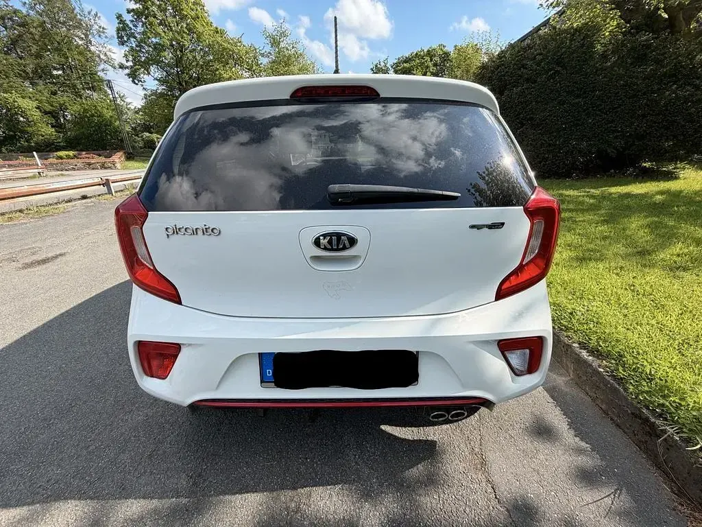 Gebraucht Kia Picanto GT-Line 84 PS (61 kW) 2018 Weiß Kleinwagen