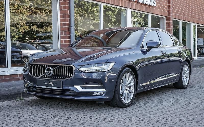 Blau Gebraucht 2019 Volvo S90 Inscription Limousine | 26.890 € (Teuer) - Bild 1/4