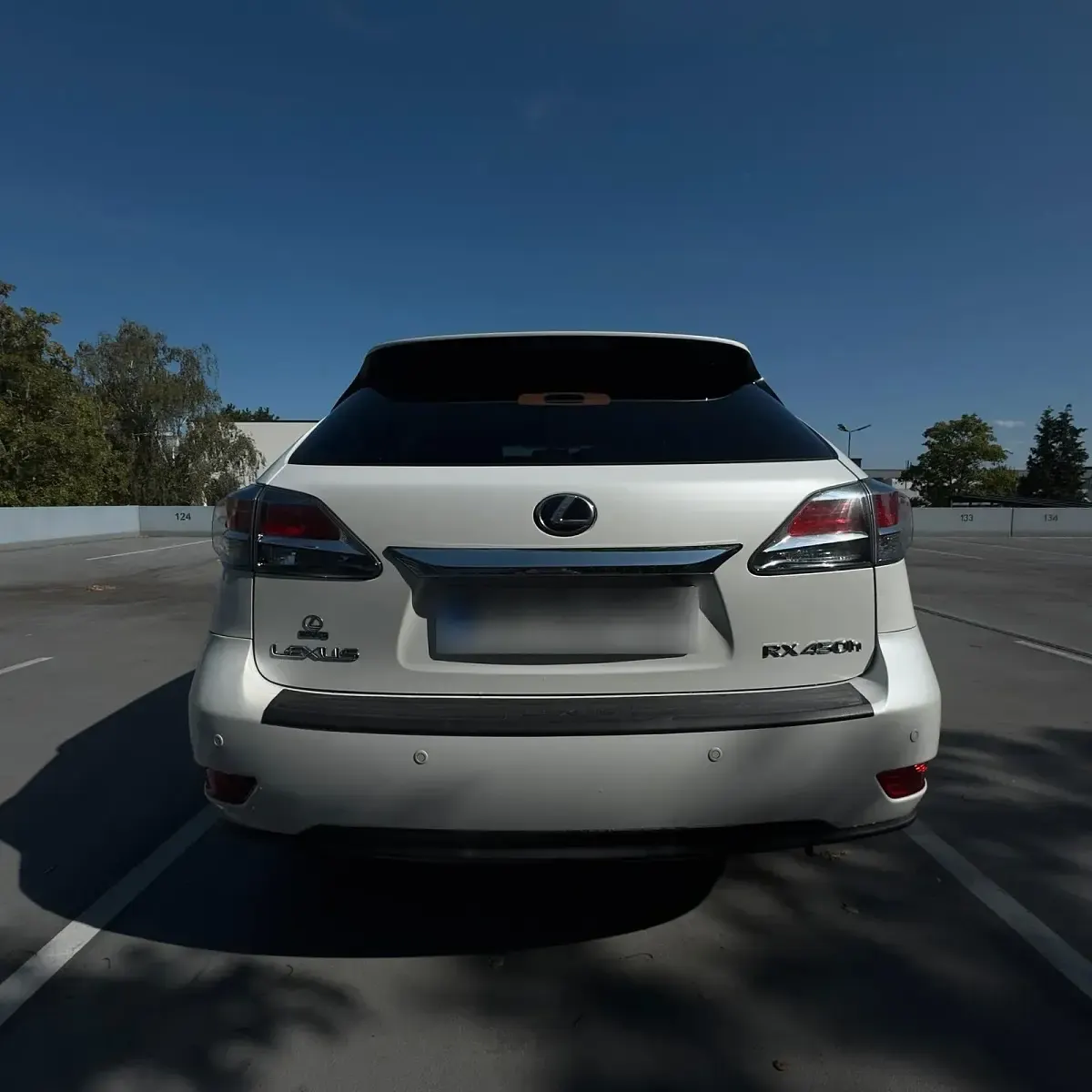 Gebraucht Lexus RX450h Sport Line 249 PS (183 kW) 2012 Weiß SUV