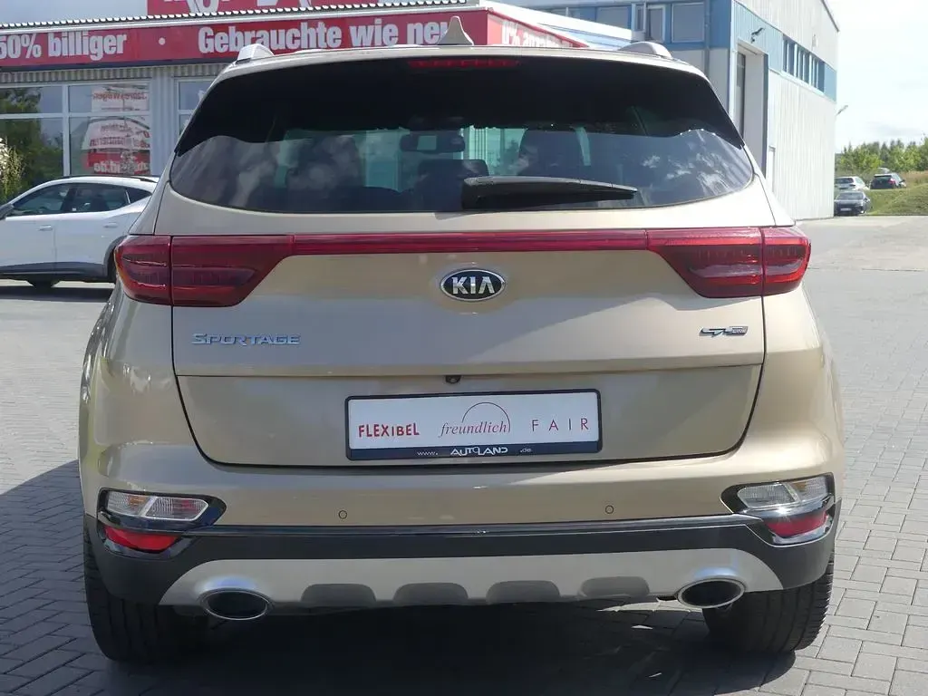 Gebraucht Kia Sportage GT-Line 185 PS (136 kW) 2019 Beige SUV