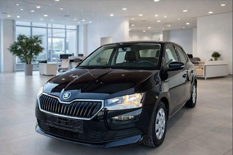Gebraucht Skoda Fabia 60 PS (44 kW) 2019 Schwarz Limousine