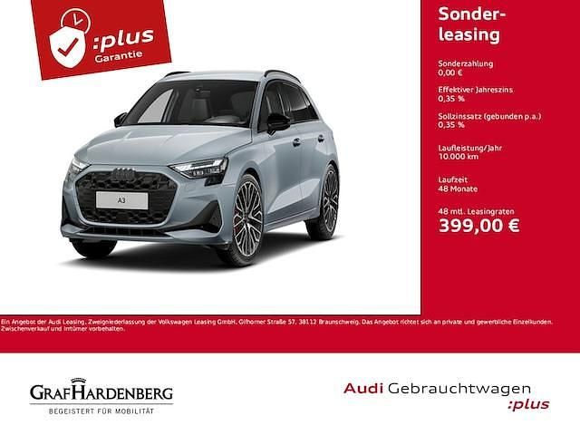 Pfeilgrau perleffekt Gebraucht 2024 Audi A3 Advanced Plus Limousine | 40.980 € (Fairer Preis) - Bild 1/4