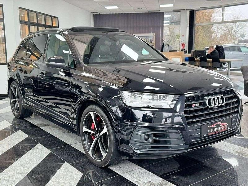 Gebraucht Audi SQ7 435 PS (319 kW) 2018 Orcaschwarz/deep black SUV
