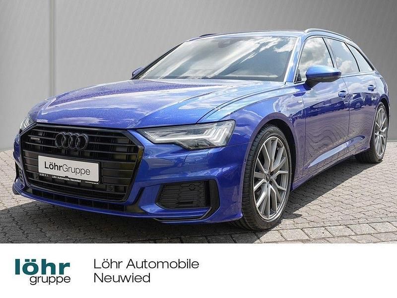 Ultrablau metallic Gebraucht 2022 Audi A6 S-Line Kombi | 36.980 € (Guter Preis) - Bild 1/4