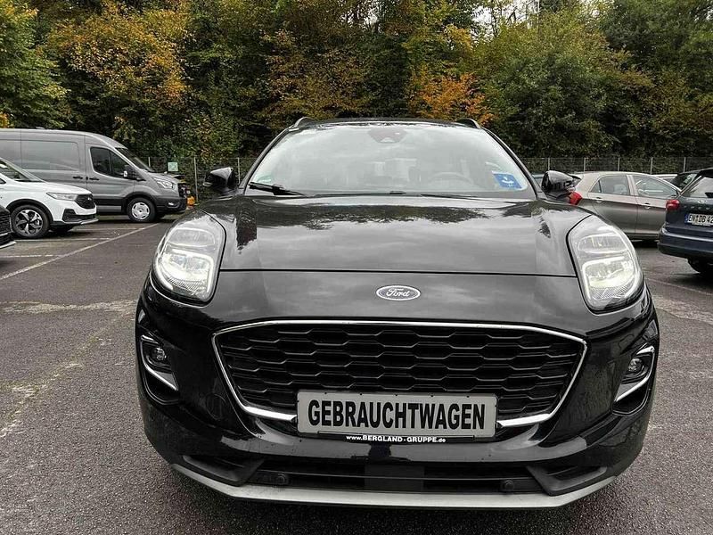 Gebraucht Ford Puma Titanium X 125 PS (91 kW) 2023 Obsidianschwarz metallic schwarz Limousine