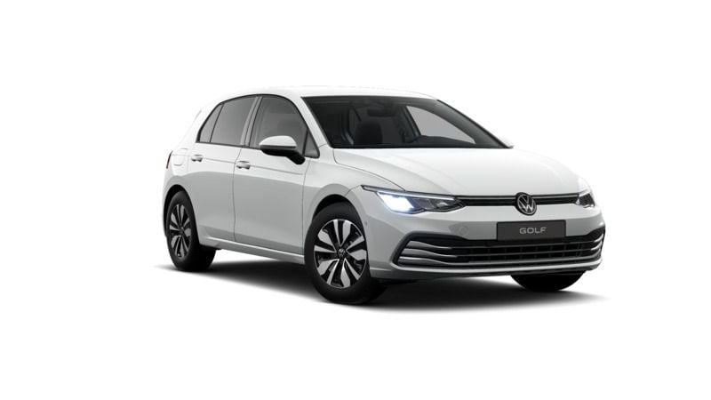 Pure white Gebraucht 2024 VW Golf VIII Move Limousine | 26.430 € (Guter Preis) - Bild 1/4